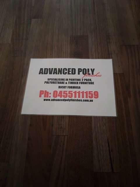 Photo: ADVANCED POLY FINISHES